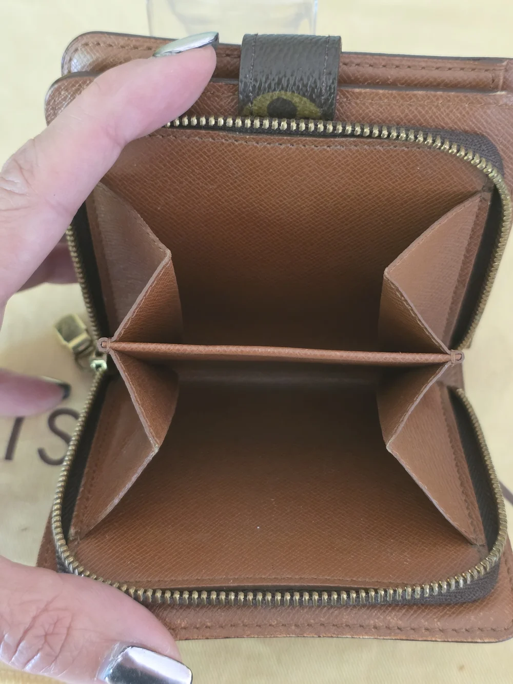 Vintage Louis Vuitton Monogram Compact Wallet